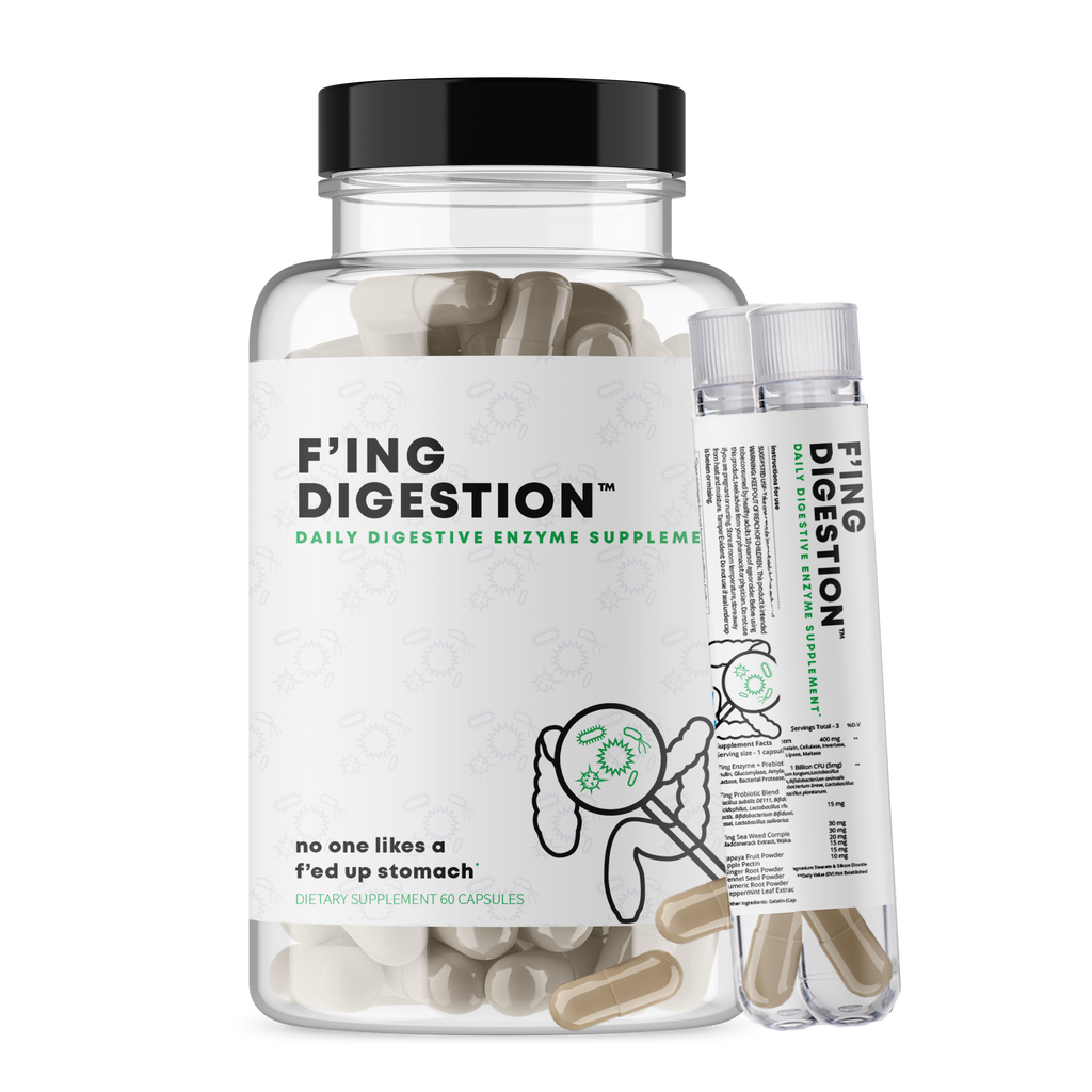 F'ing Digestion Sample - Daily Digestive Enzyme + Probiotic Supplement