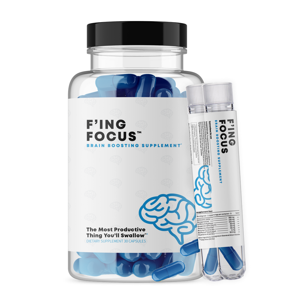 Free F'ing Focus Nootropic Sample | Boost Mental Clarity & ADHD Support