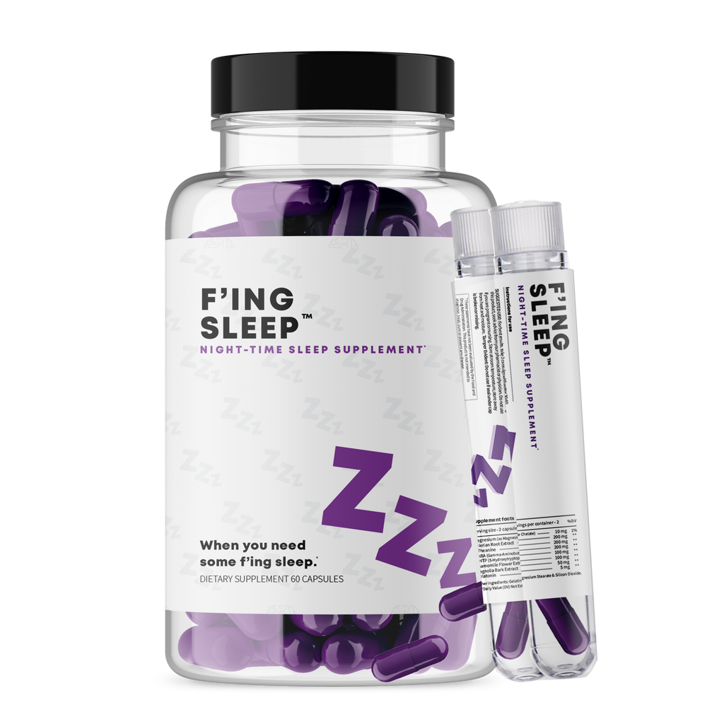 F'ing Sleep Sample - Best OTC Sleep Aid Supplement Sample